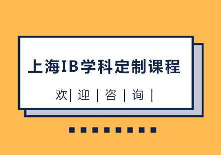 上海IB学科定制课程