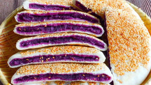 学香酥脆烧饼的做法