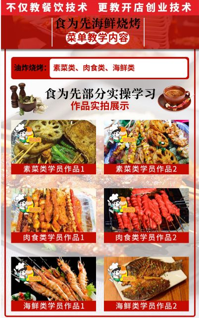 食為先油炸燒烤培訓(xùn)