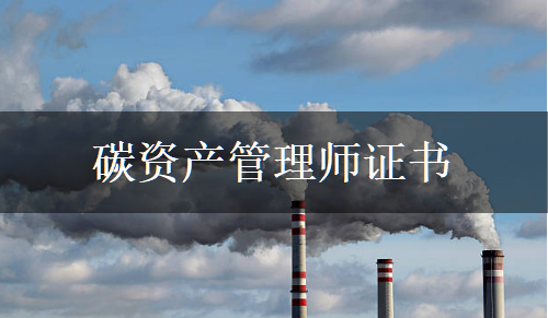 2024碳資產(chǎn)管理師證書報(bào)考要點(diǎn)解析