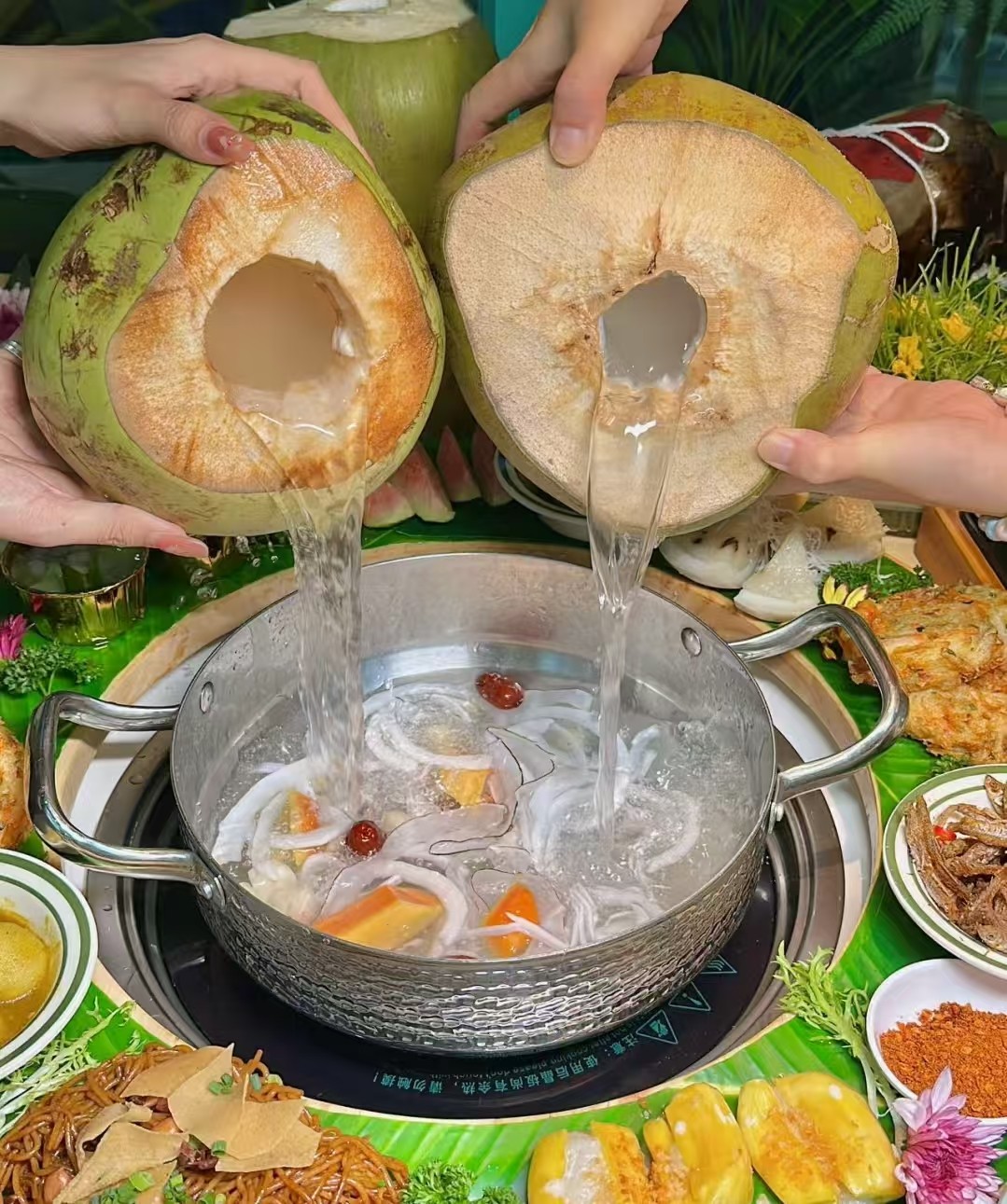 味之兴椰子鸡培训，学正宗海南椰子鸡商用开店技术