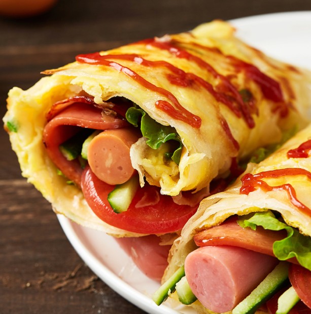 鸡蛋灌饼怎么做哪里可以学小吃技术哪里可以学餐饮技术