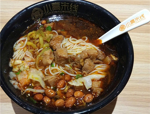 正宗鸡丁米线培训学校