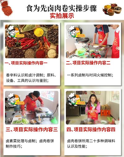 食為先鹵肉卷培訓(xùn)